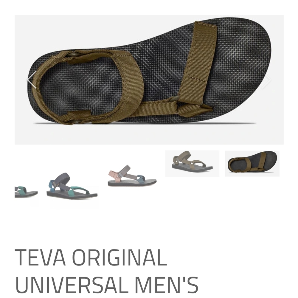 Teva Original Universal Men's Sandals - Brown and Black